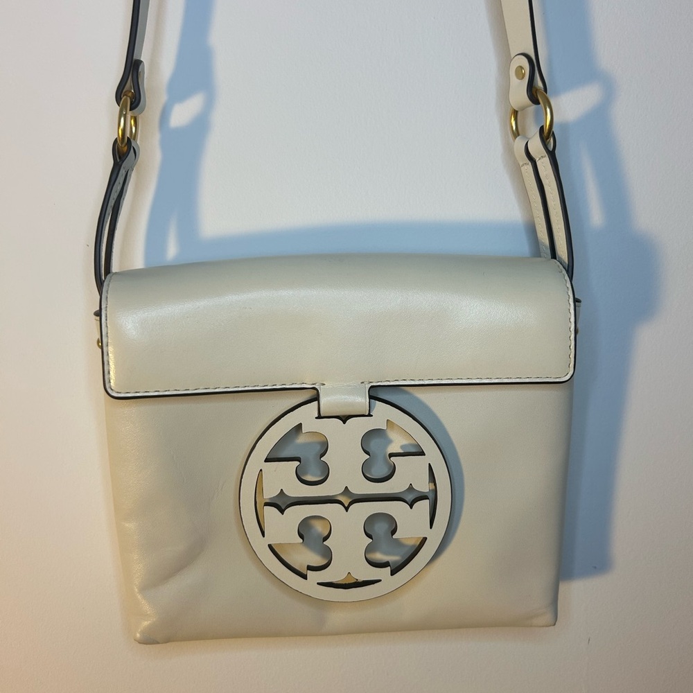 Tory Burch White Crossbody Bag